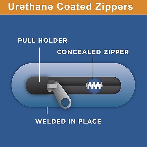 Miniatura 7 de Rightline Gear Bolsa de lona impermeable para viajes, 60 litros, color negro, Negro -, Bolsa de lona