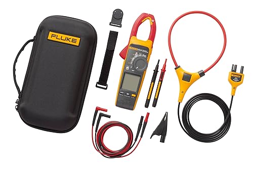 Miniatura 2 de Fluke 378FC TRMS Voltímetro con pinza, sin contacto, inalámbrica, corriente alterna, corriente continua, con indicador de calidad de potencia y con
