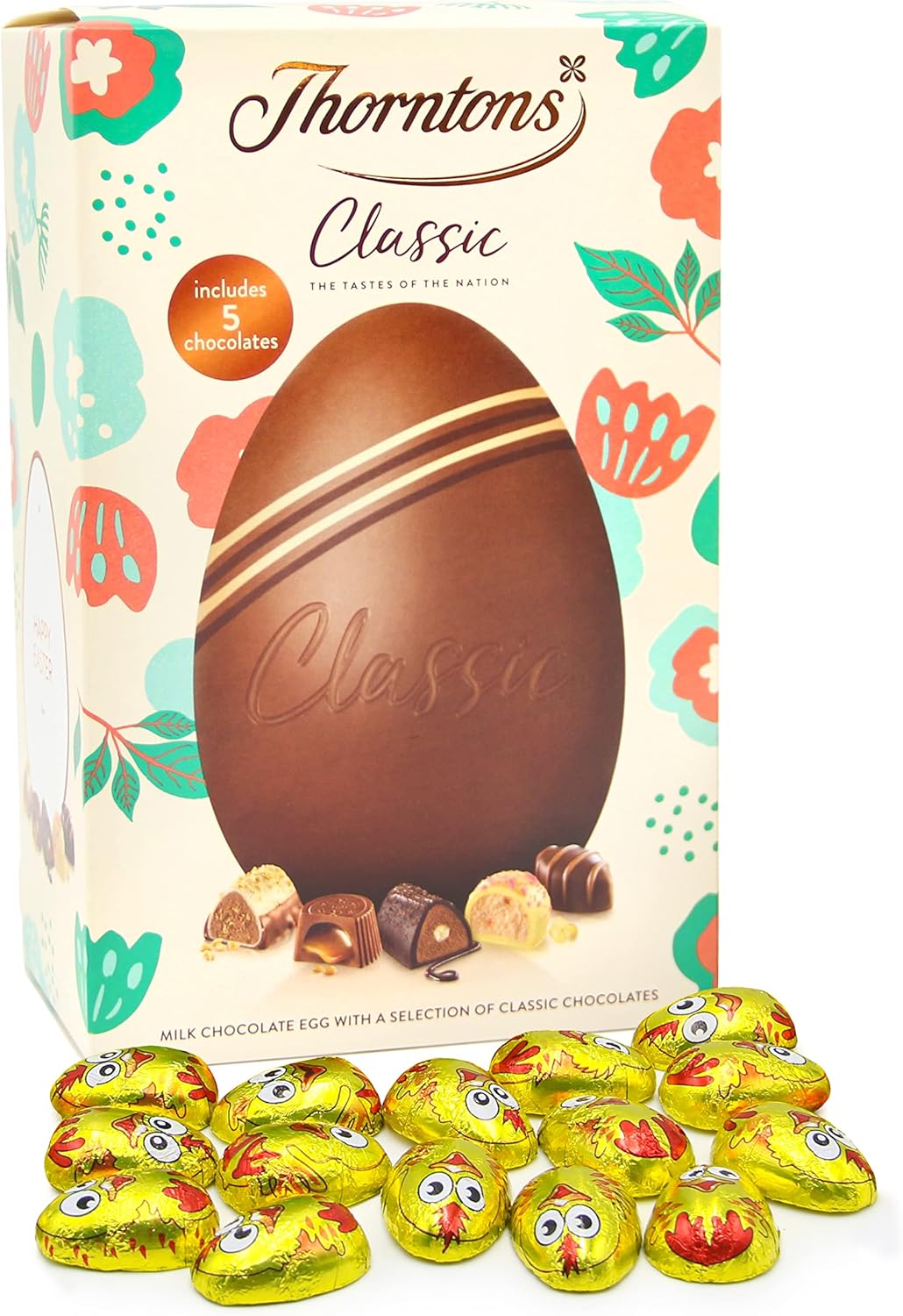 Thorntons Easter Egg Classic Milk Chocolate Easter Egg 150g and Milk