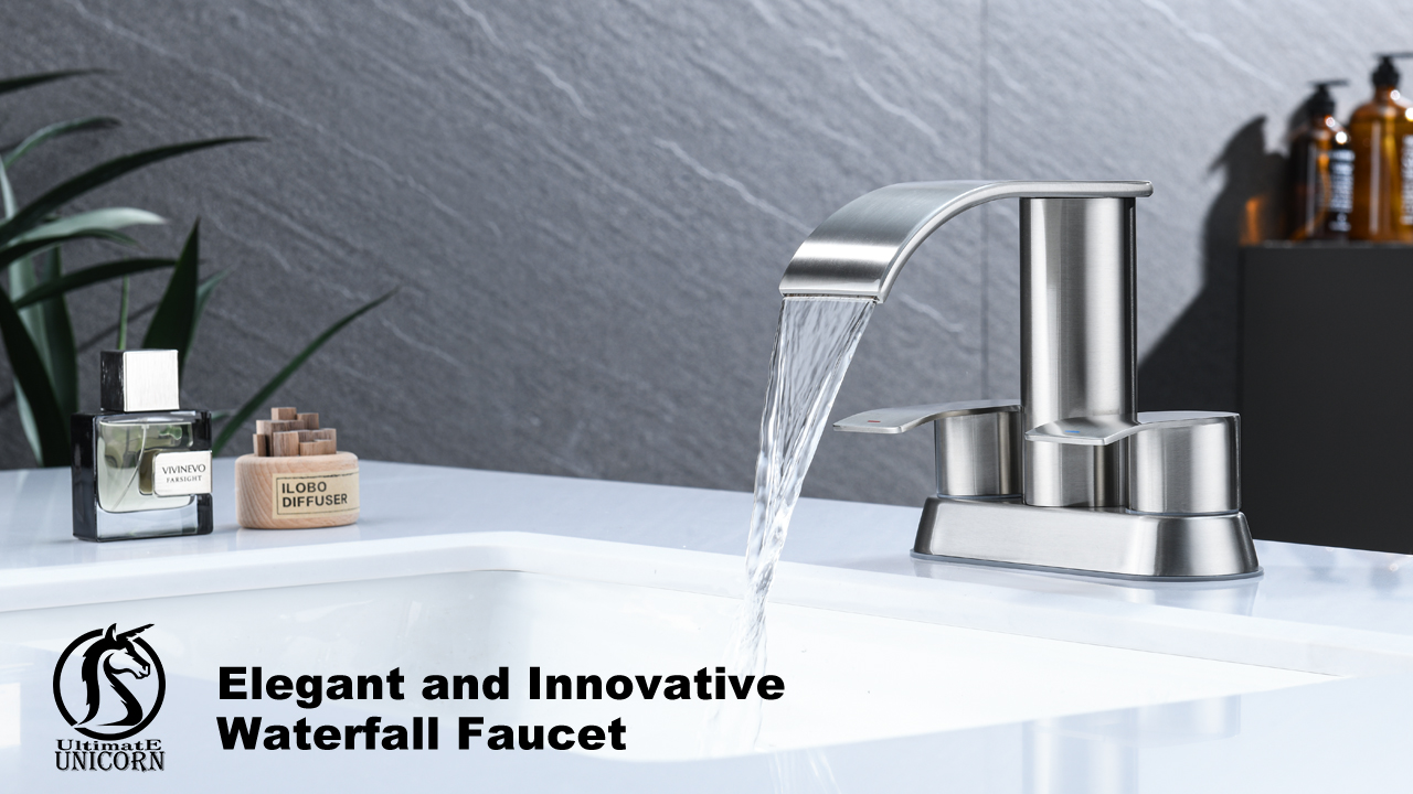 Watch Ultimate Unicorn Waterfall Faucet for Bathroom Sink on Amazon Live