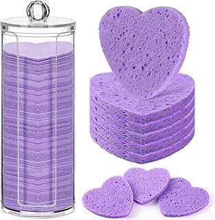 Sieral 120 piezas de esponjas faciales compri...