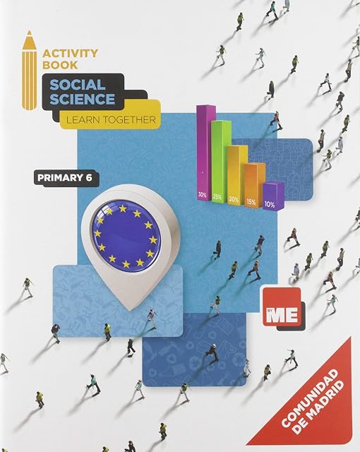Portada de Social Science 6º Primary Learn Together Activity Book Madrid Ed 2019