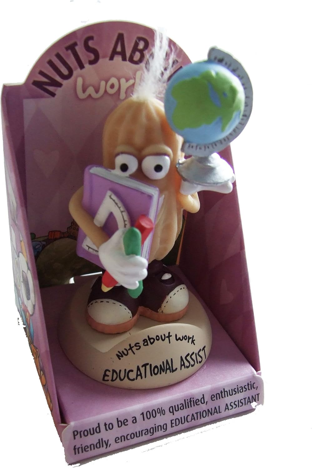 Nuts About Work 'EDUCATIONAL ASSISTANT' Novelty Figurine