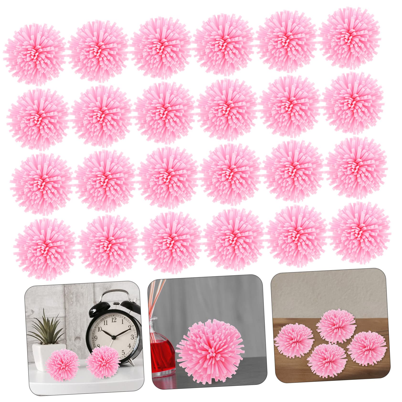 Difusor de Aromaterapia Floral PE Rosa, 100 Unidades para Coche