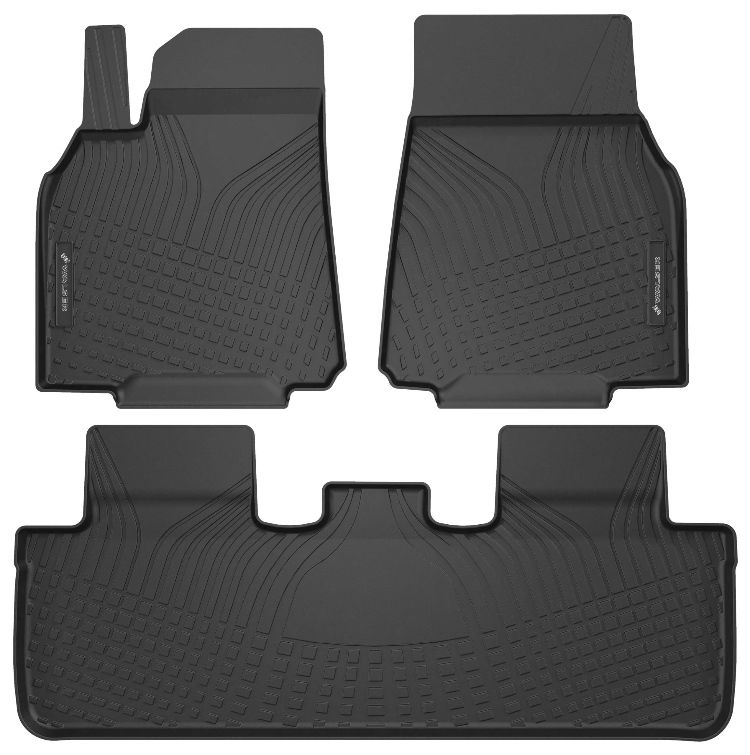 Tapis de sol auto en caoutchouc robuste pour Tesla Model Y 5YJY
