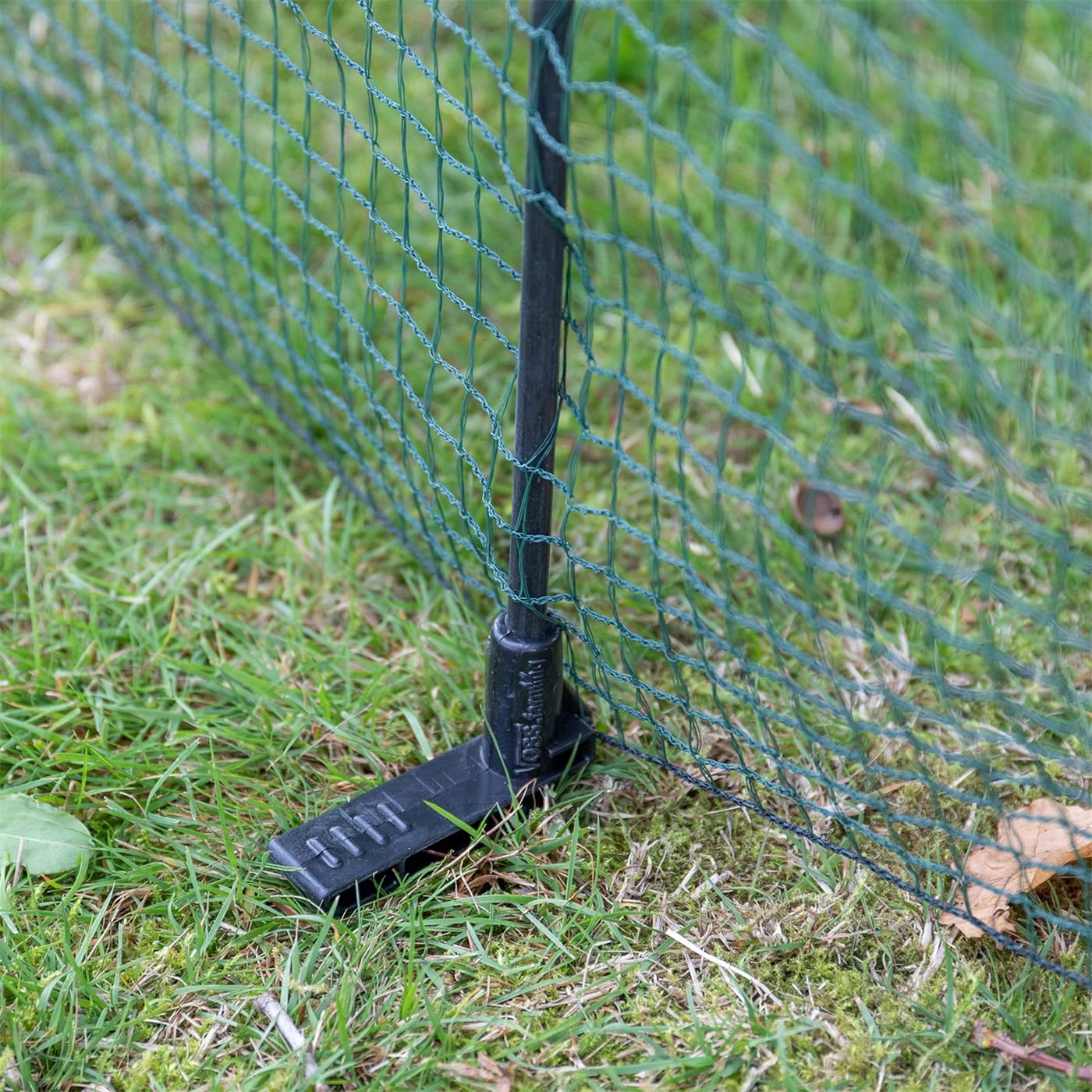 VOSS.farming clôture Classic Non électrifiable, 25 m x 90 cm, 15 piquets, 1 Pointe Filet pour Animaux, clôture Mobile de Jardin et Cour