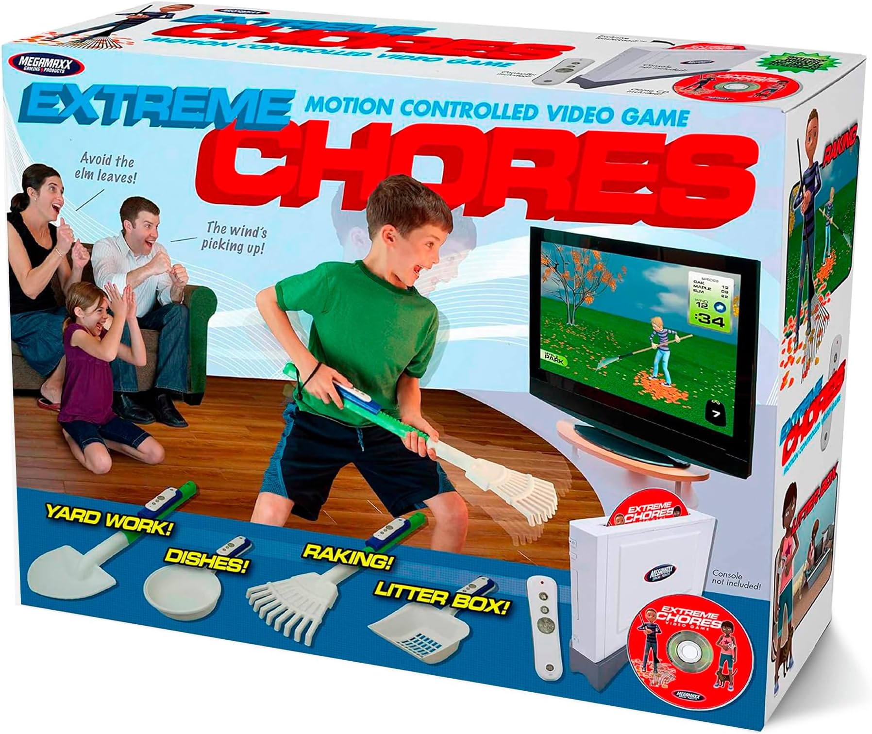 Extreme Chores Gift Box, Wrap Your Real Present in a Funny Authentic Prank-O Gag Present Box, Novelty Gift Box for Pranksters