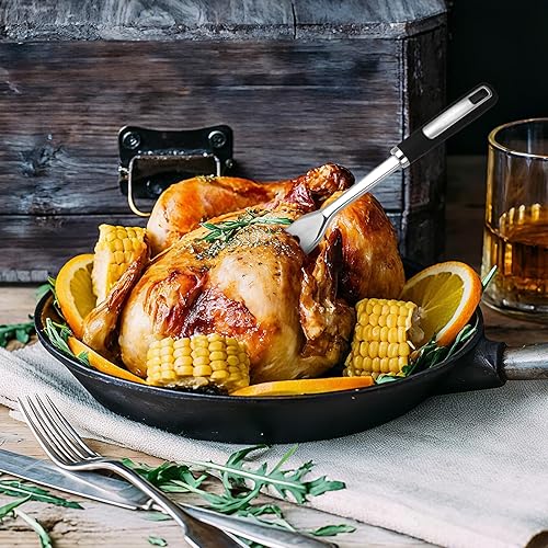 Miniatura 6 de Juego de 11 utensilios de cocina, utensilios de cocina de acero inoxidable, herramientas de cocina que incluyen espátula sólida y ranurada, cuchara