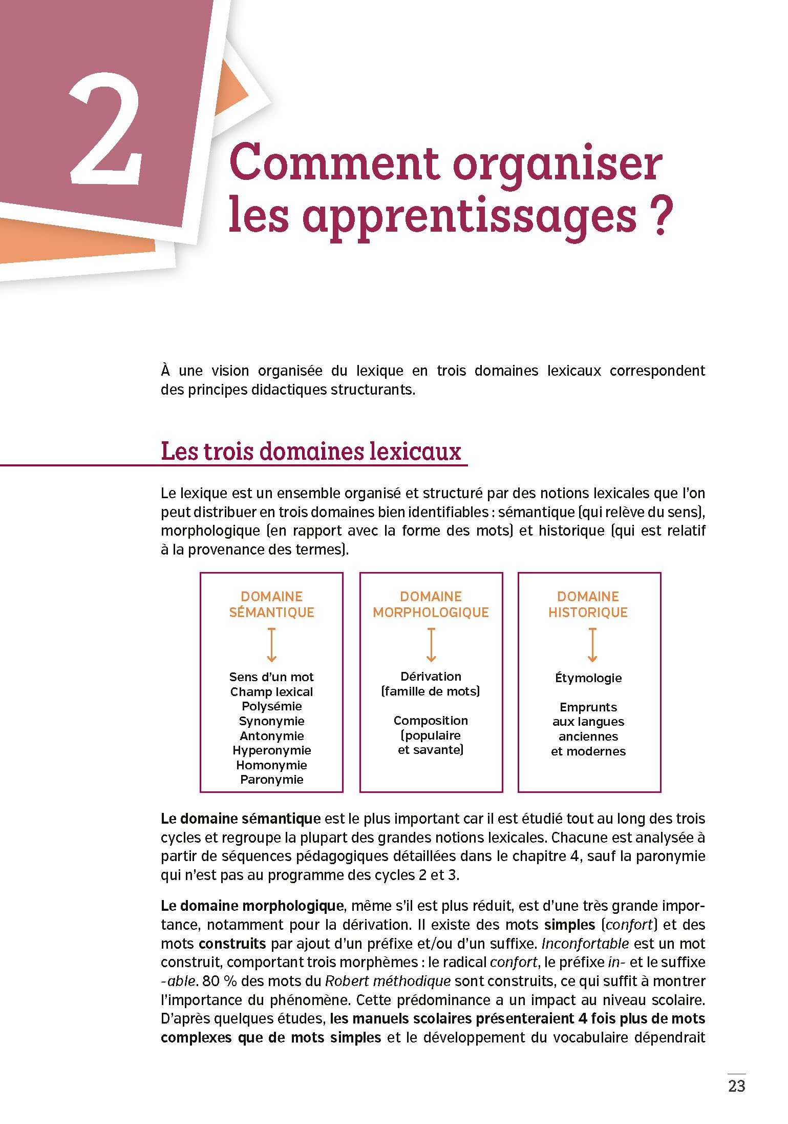 Guide pour enseigner le vocabulaire aux cycles 2 et 3 (+ ressources numériques) - Nouvelle édition conforme aux programmes 2025