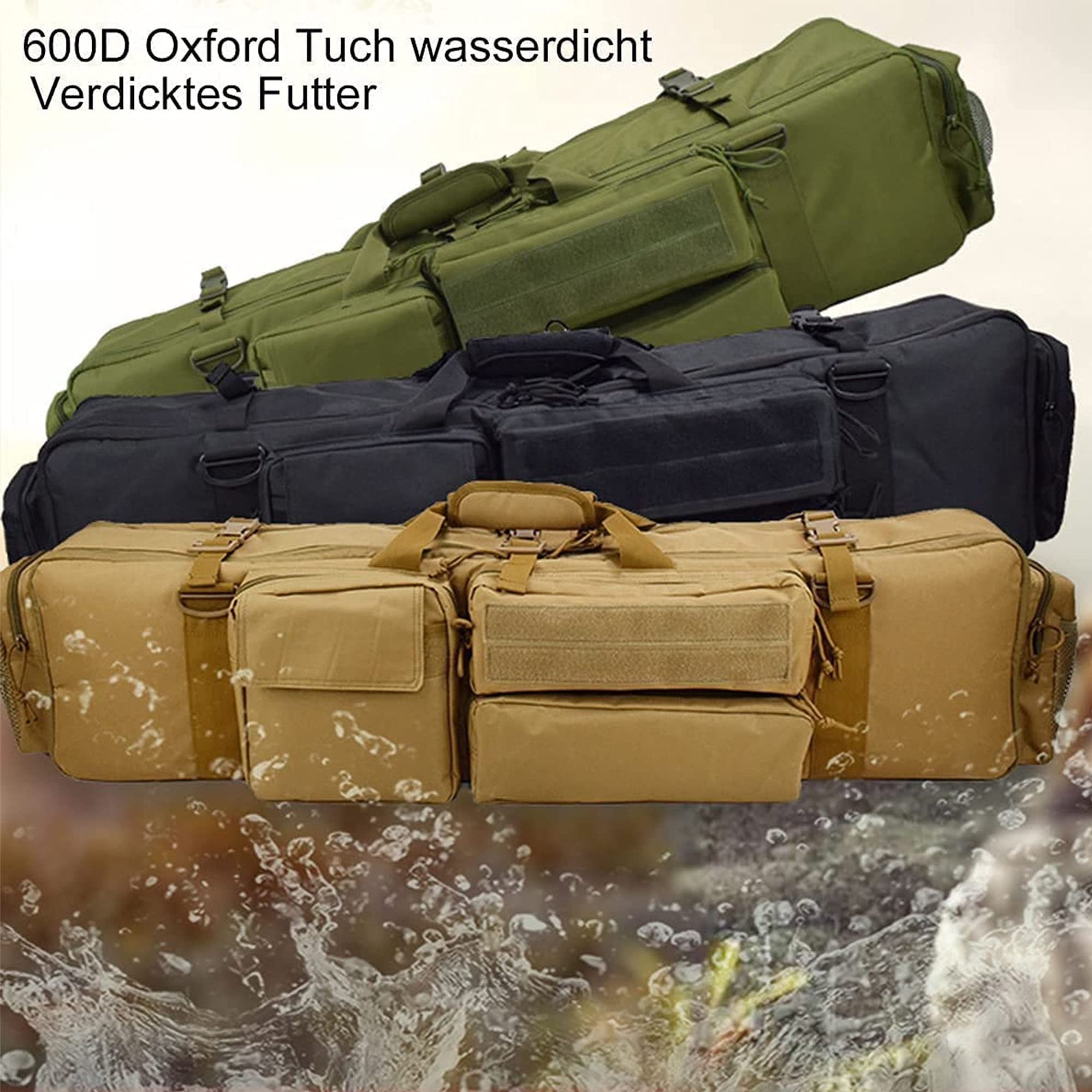 Fucile Borsa Borsa per Armi Custodia per Fucile Ad Aria Compressa Sport Fodero per Fucile da Caccia Custodia Porta Fucili Armi Borsa per Pistola Softair