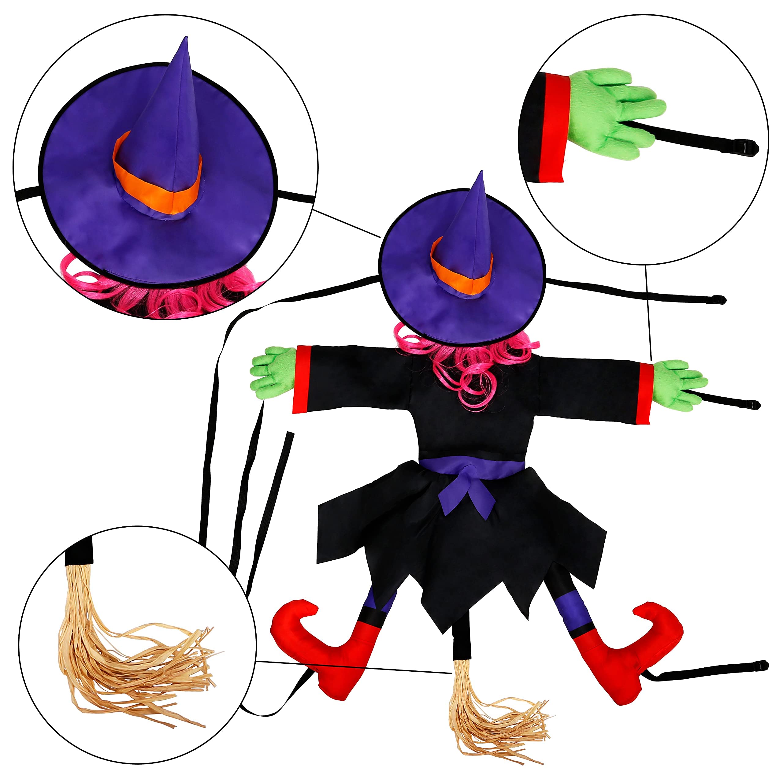 Amazon.co.jp: JOYIN ハロウィンクラッシュウィッチツリー