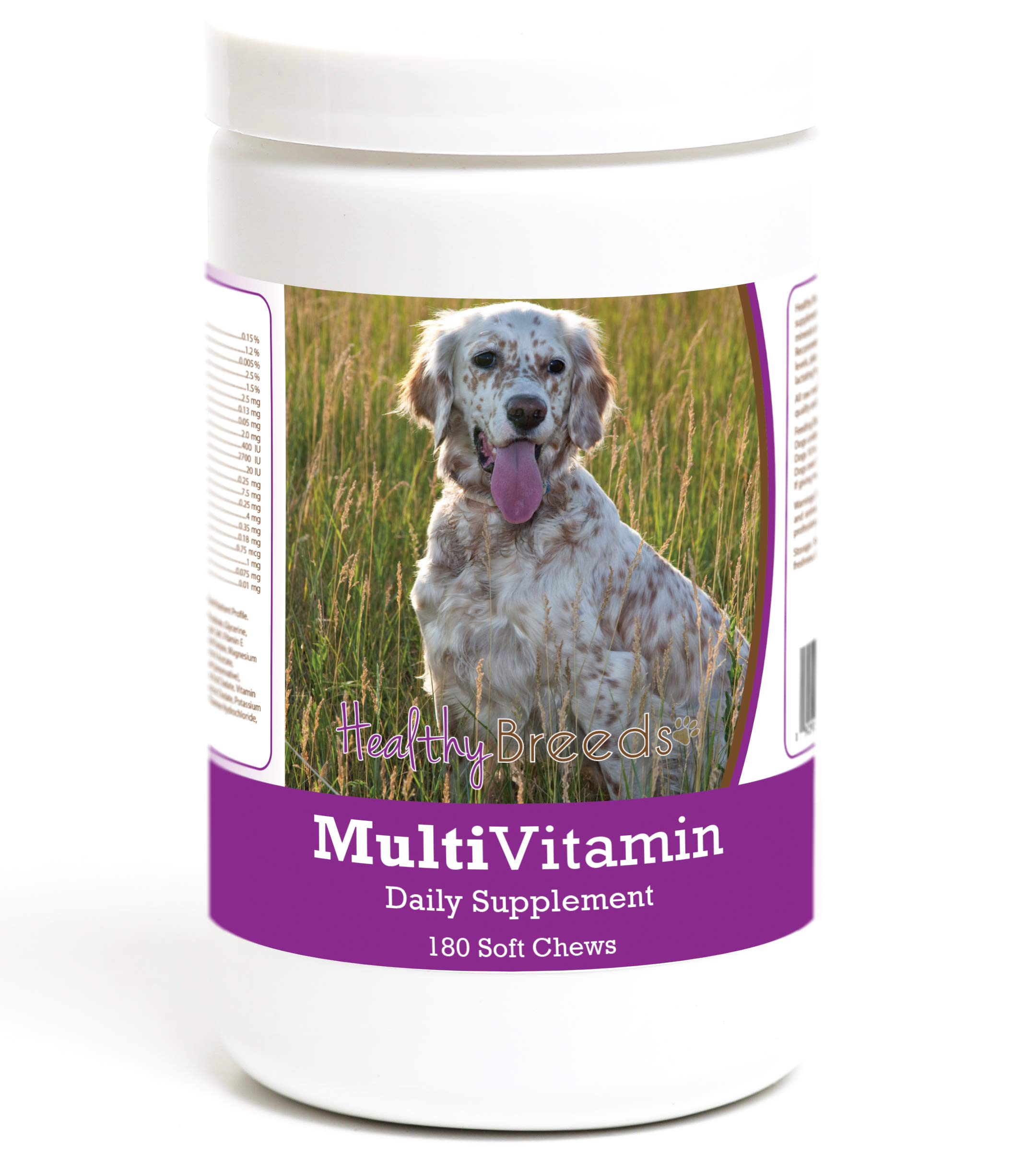 Healthy Breeds English Setter Multivitamin Soft Chew for Dogs 180 Count