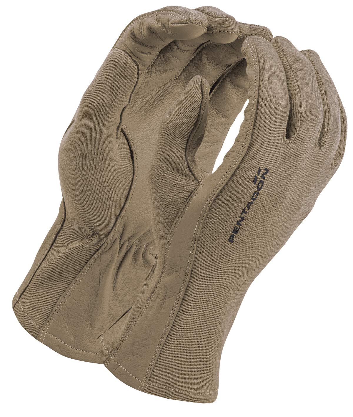 Pentagon Men's Coyote Long Cuff Pilot Gloves Size Xxl