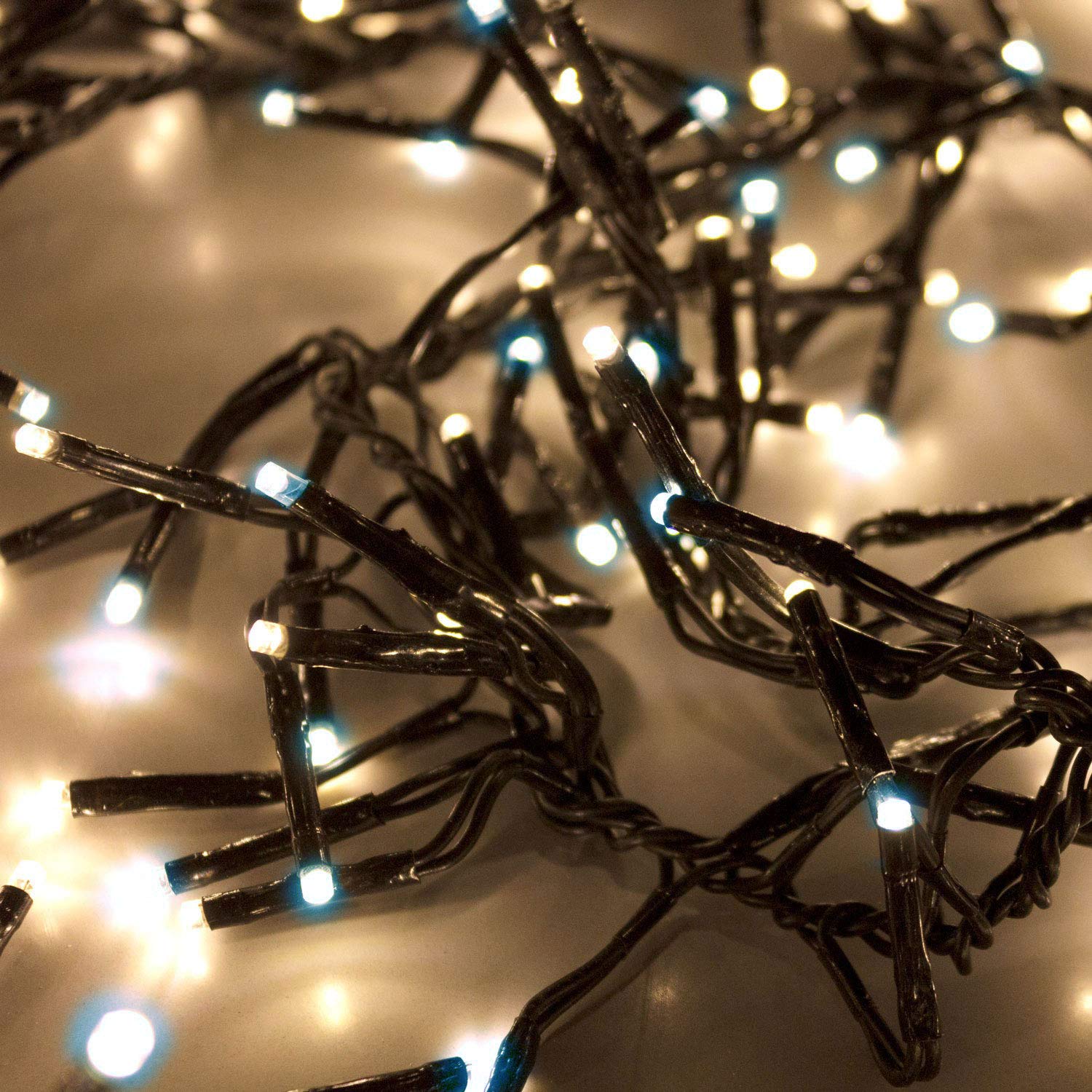 Guirnalda de Luces con 2016 LED, 14,5m, 8 efectos de luz, interior y exterior