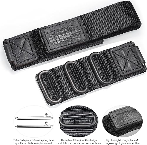 Miniatura 7 de Correa de reloj de 0.630 in para Casio G-Shock DW5600/8900, GA100/110/120, GD100/110/120, GW6900, GWM5610, correa de reloj de nailon con tres