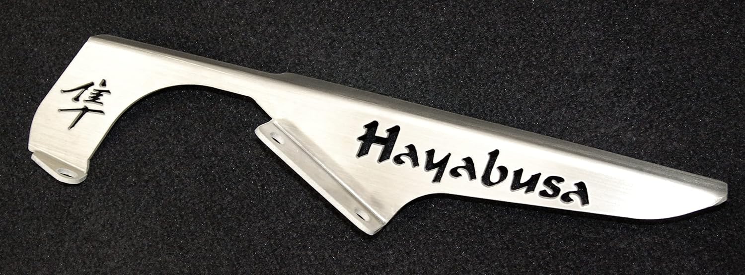 99-07 Hayabusa GSX1300R GSX-R 1300 GEN1 Chain Guard 10-310 (+6" Over Stretched Length, Brushed Aluminum)