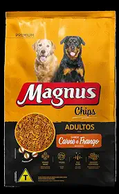 Magnus Ração Seca Para Cães Adultos Chips 15Kg Adimax