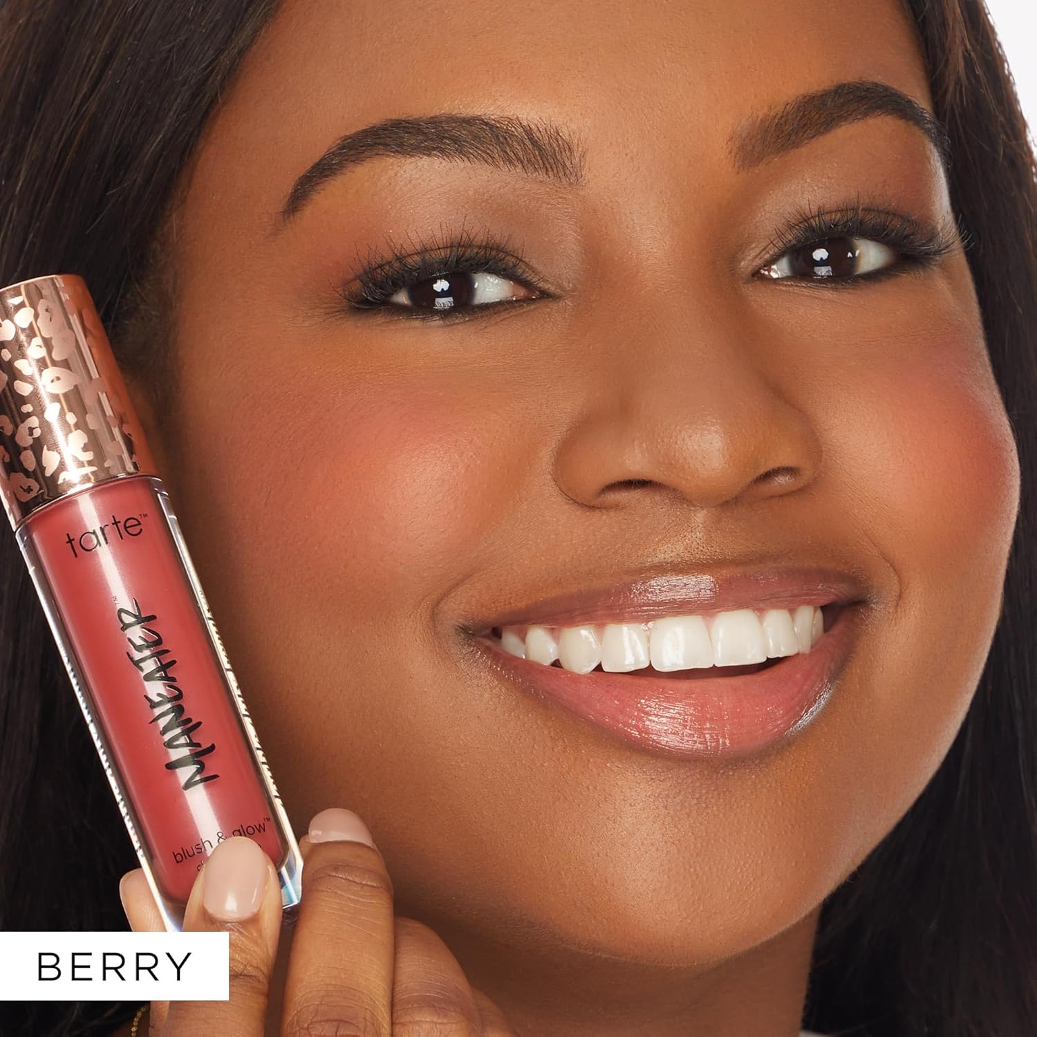 tarte maneater blush & glow cheek plump – Lightweight Cheek Tint & Illuminator with Coconut Water, Hyaluronic Acid & Vitamin E for Hydrated, Smooth, Radiant Finish, Vegan & Cruelty Free - Image 3