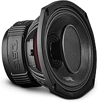DS18 PRO-HY69.4B 6x9" Water-Resistant Hybrid Midrange Speaker with 1" Compression Driver, 500W Max, 4-Ohm - Motorcycle & Boat Audio