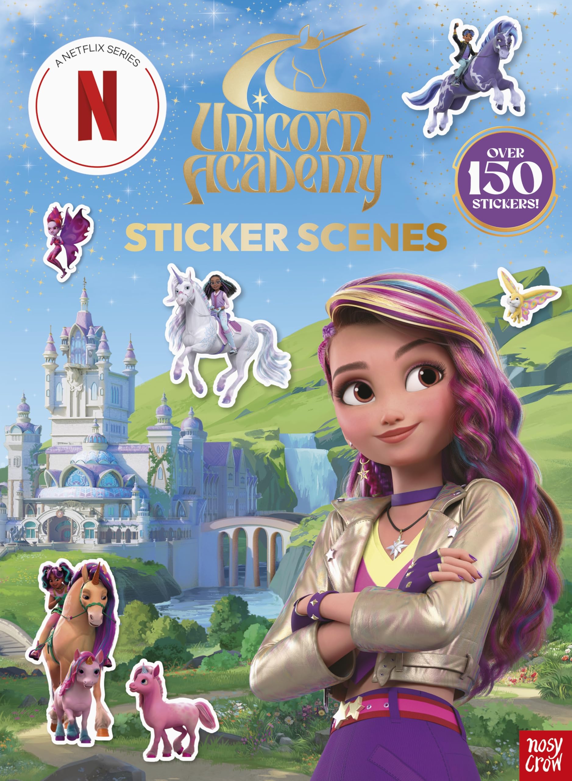 Unicorn Academy: Sticker Scenes: with over 150 magical stickers (Unicorn Academy: TV tie-in titles)
