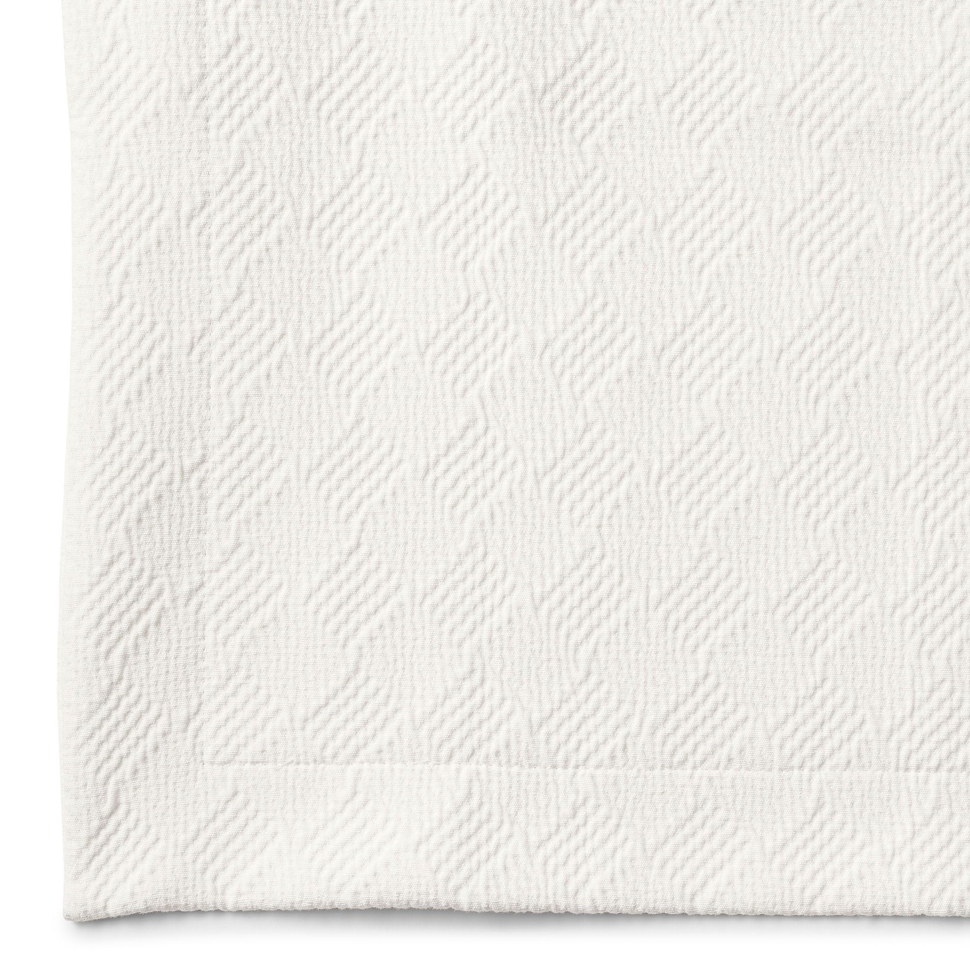 Lands' End Matelasse Coverlet Ivory Small