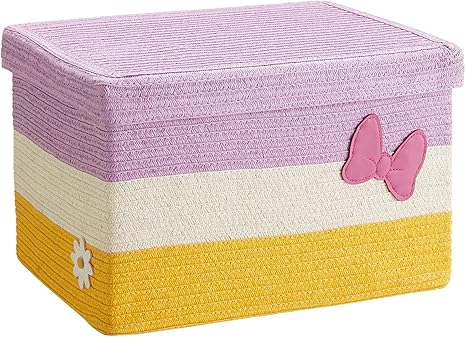 Amazon ベルメゾン ディズニーバスケット ふた付き 収納 かご バスケット デイジーダック かご バスケット オンライン通販