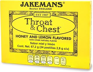 Jackemans Throat & Chest, 24 pastillas (2.8 g c/u)