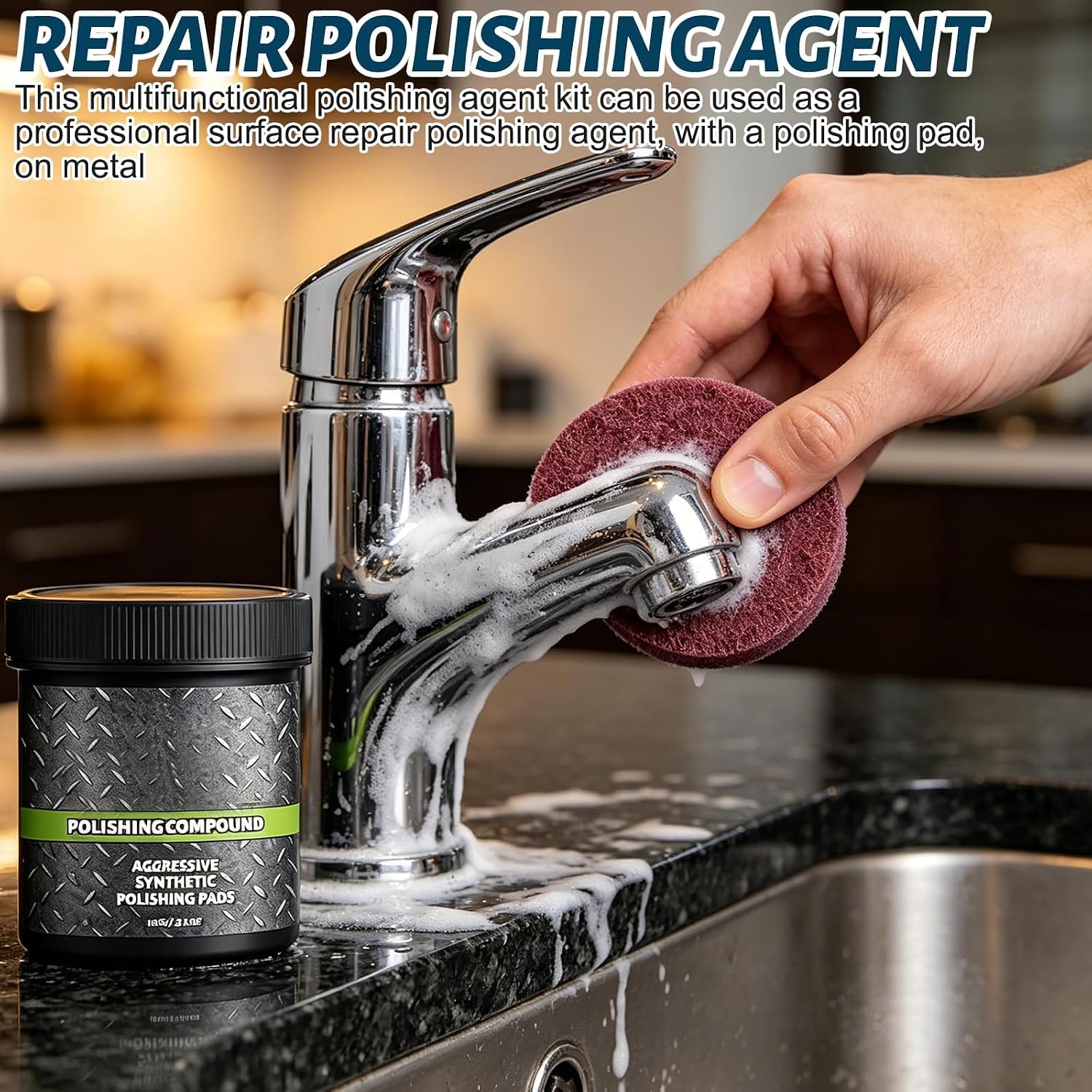Multi Surface Restoration Polish with Pad (3Pcs)