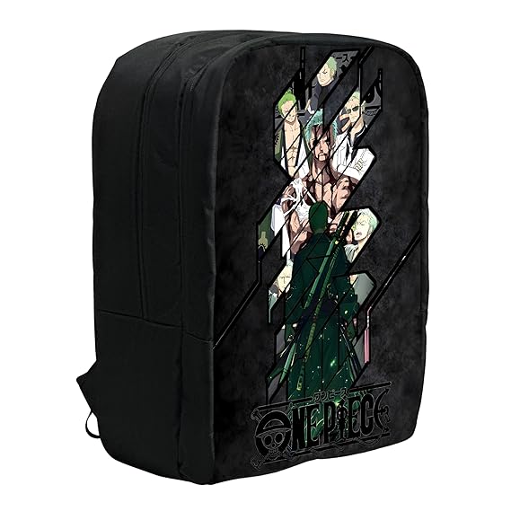 Bagbros Anime Laptop Bagpack Zoro Laptop Backpack Onepiece Anime Backpack 35L | Roronoa Zoro Backpack | Multi-Storage Backpack, Laptop Bags, School Bags, College Bags Bagpack Anime Travel Bag
