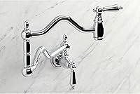 Vista 3 de Kingston Brass KS2101AL Heritage - Llenador de macetas, 24.13 x 2.19 x 11.75, cromo pulido