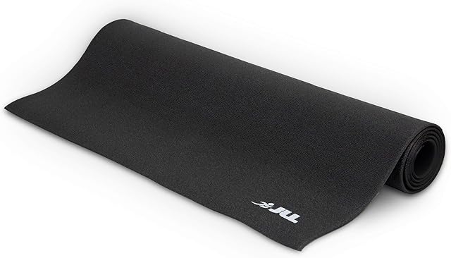Universal Purpose Luxury Fitness Rubber Mat for Treadmills and Other Equipment (Large)