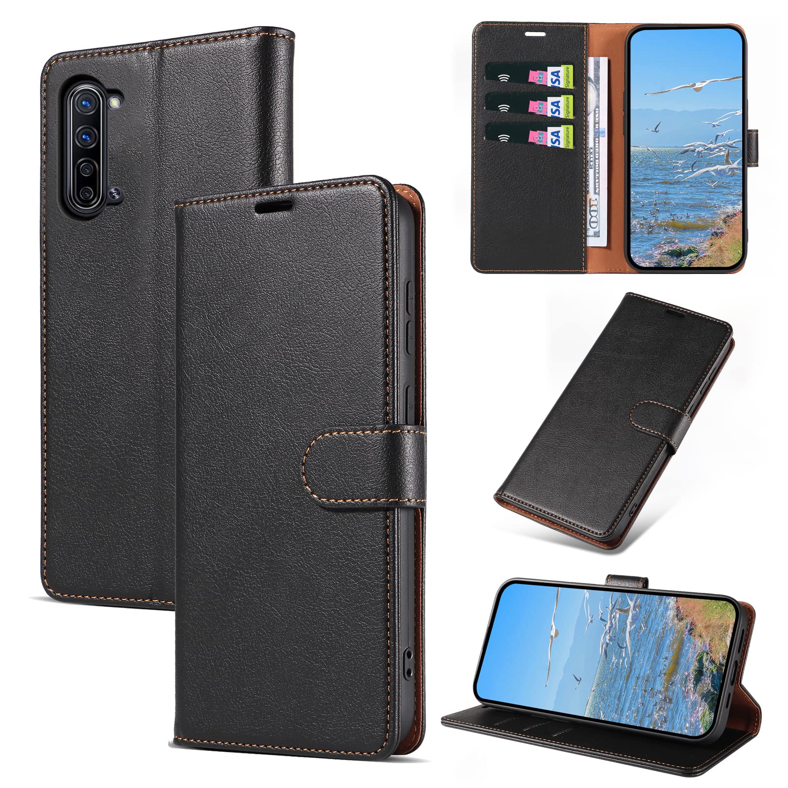Asuwish Cover per OPPO Find X2 Neo/Reno 3 Pro 5G con Pellicola Vetro Temperato Vetrino Magnetica Anello Supporto Sottile Slim Protettiva TPU Silicone 2X X2Neo CPH2009 Custodia Case Maschio Ragazza Blu
