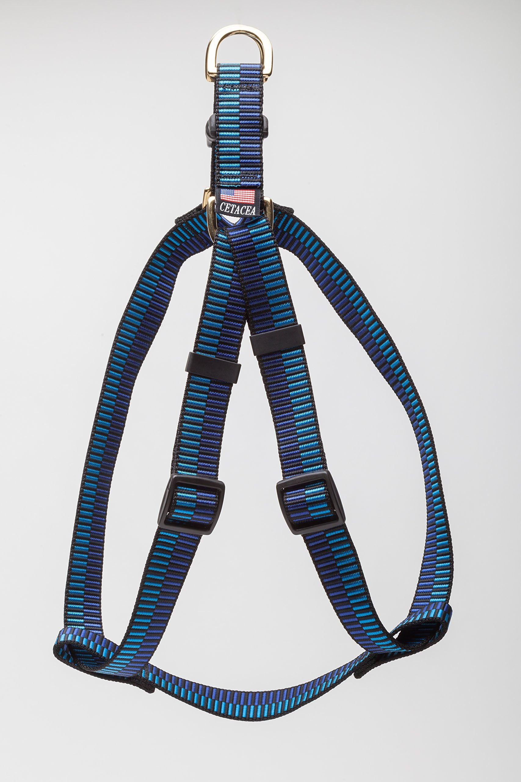 Cetacea Step-in Dog Harness - Step 1 - Blue Size Ferrett XXX-Small