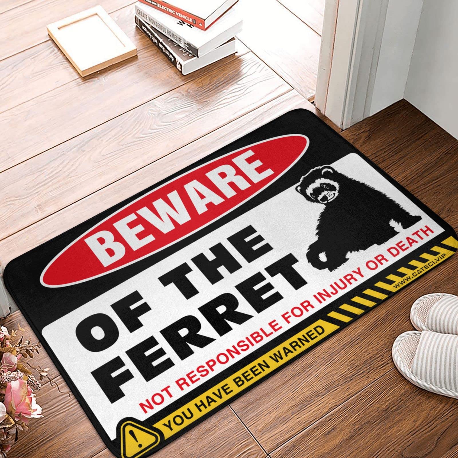 Tapis de bienvenue d'automne cadeau pour mari original et antidérapant