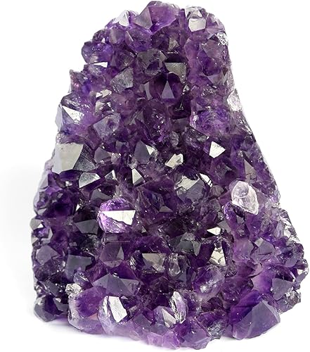 Miniatura 10 de Deep Purple Project Grandes racimos de amatista de 1 libra a 17 libras Geoda de cristal de cuarzo Plus caja de regalo de primera calidad con piedra