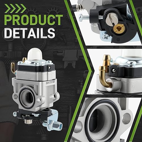 Miniatura 2 de Carburador WYK-186 con kit de afinación para Shindaiwa 81742 AH242 AHS242 C242 T242X T242 LE242 para Echo PB260L HCA260 HCA261 PE260 PE261 PPT260
