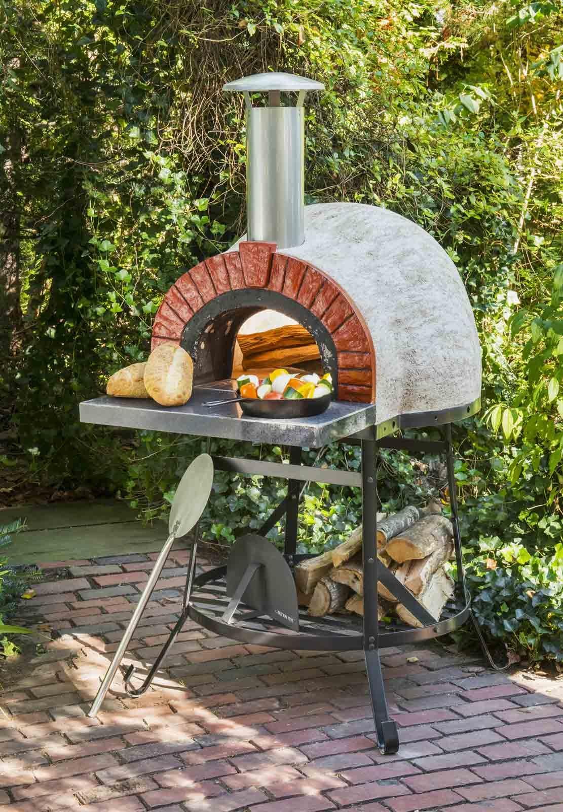 Steel Wood Outdoor Fireplace