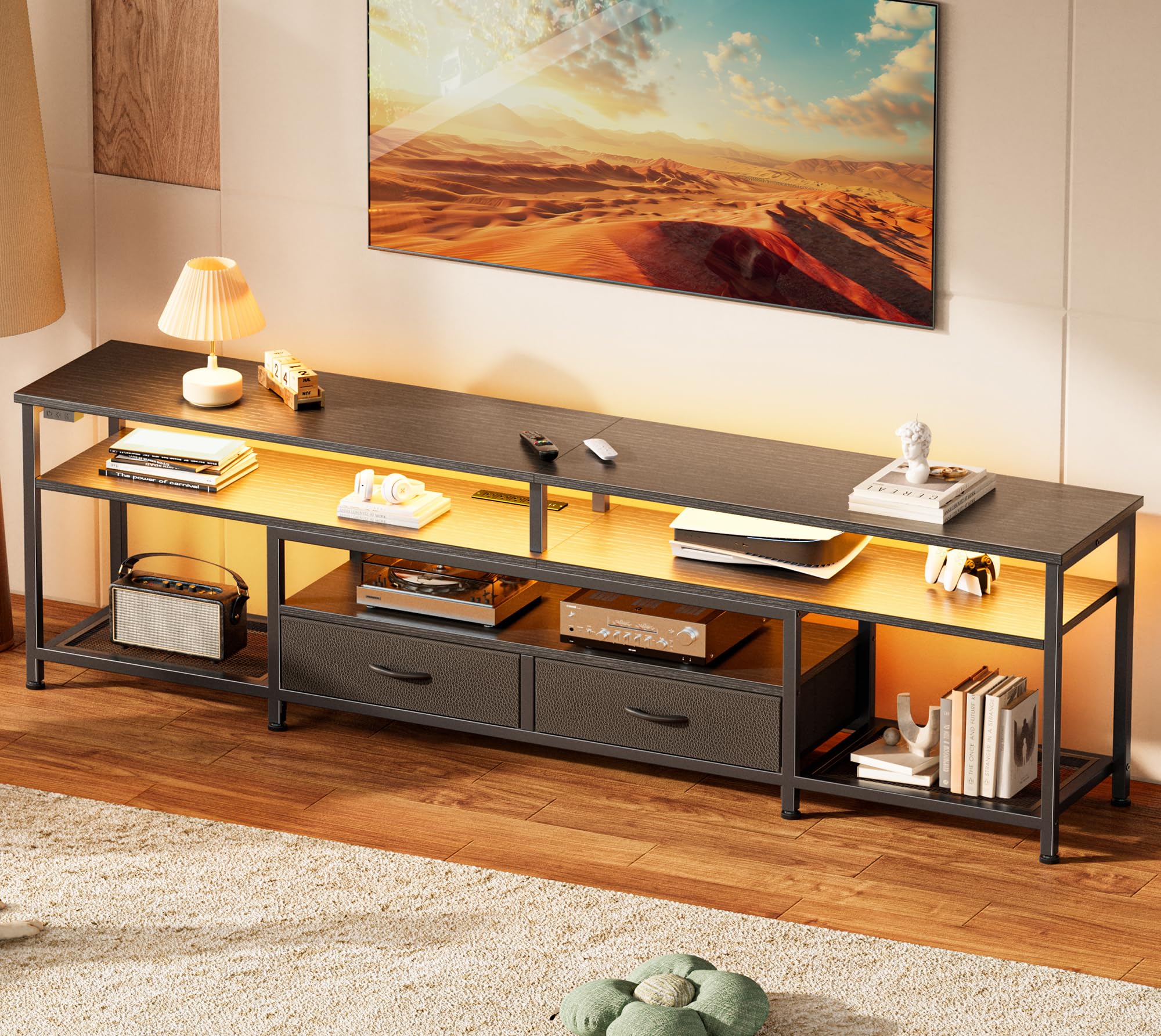 Huuger LED TV Stand