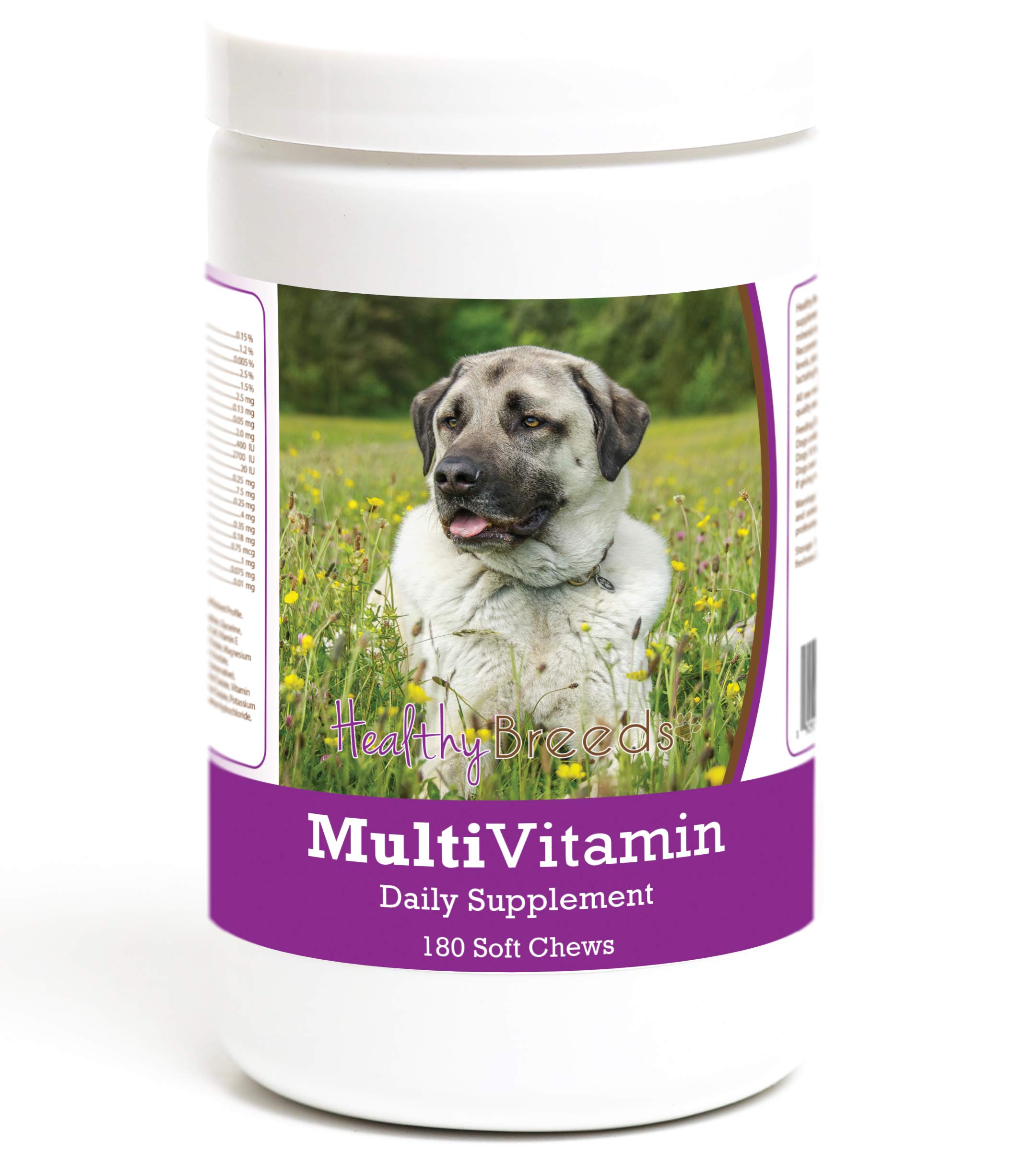 Healthy Breeds Anatolian Shepherd Dog Multivitamin Soft Chew for Dogs 180 Count