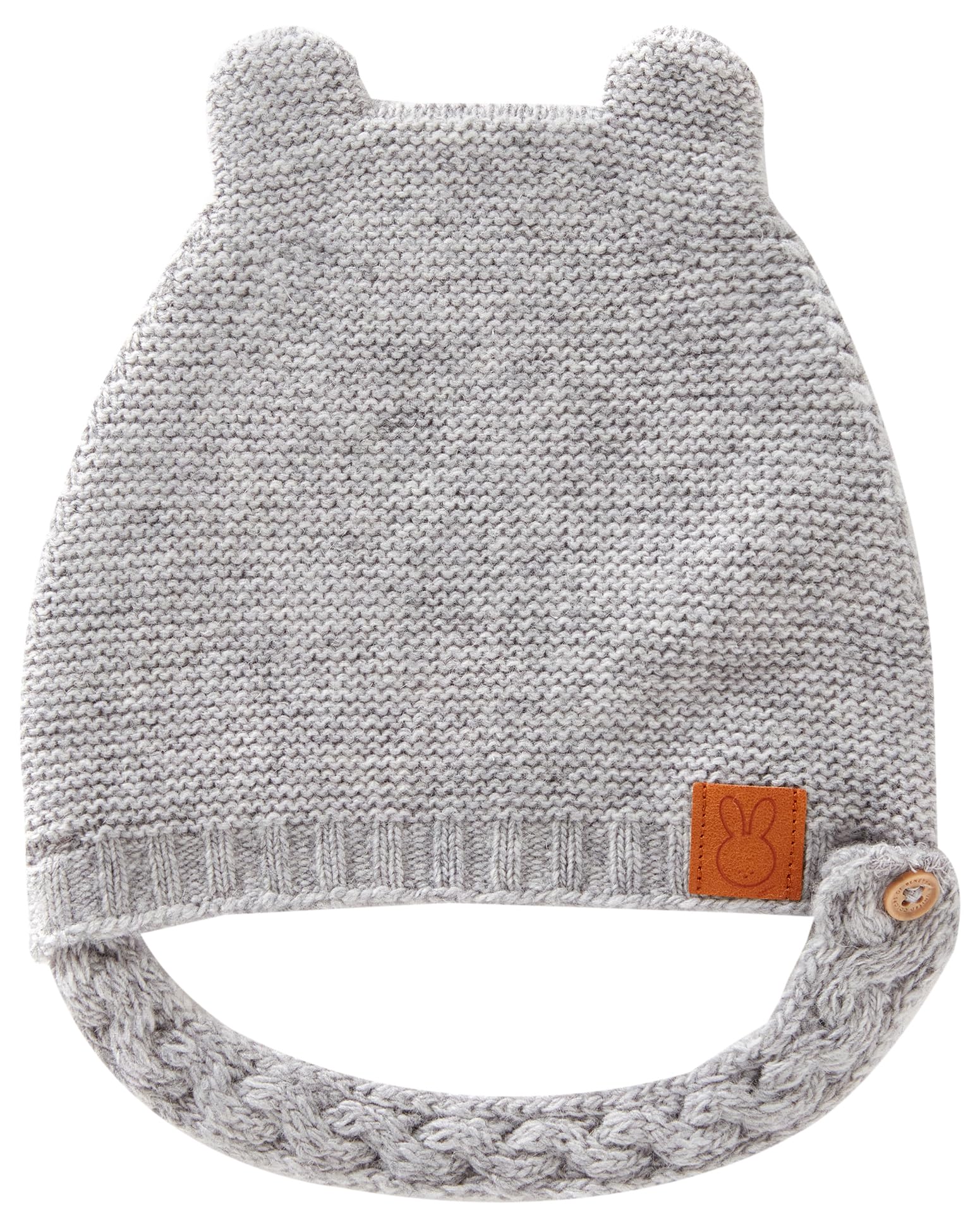 United Colors of Benetton BERRETTO in Maglia 1032AA004 Beanie, Grigio