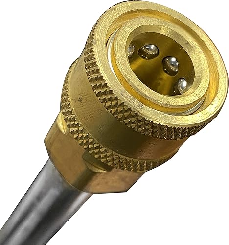 Miniatura 6 de Simpson Cleaning 80179 Varita universal para lavadora a presión aislada de 48 pulgadas roscada para uso en agua fría y caliente hasta 5000 PSI