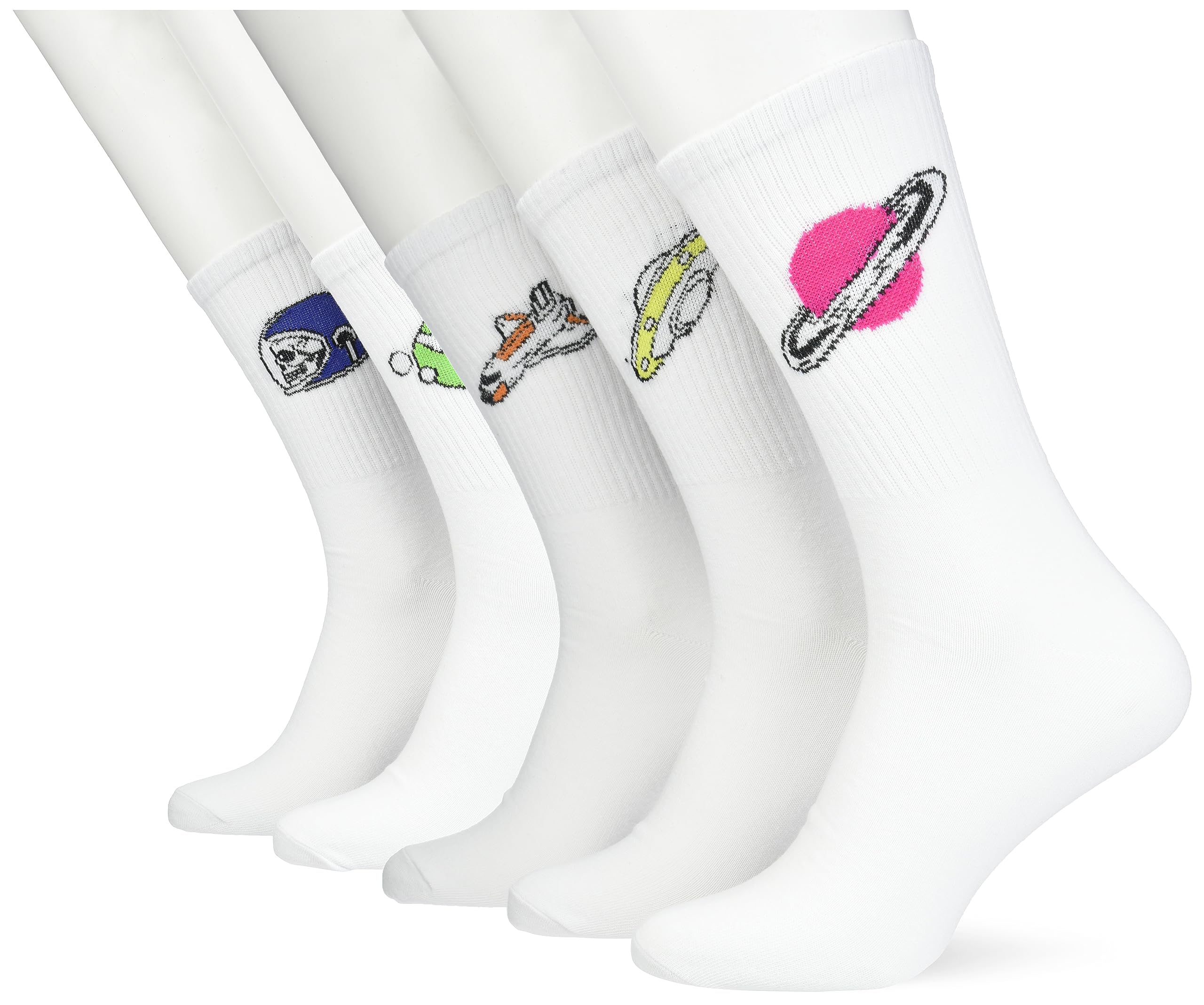 JACATHLETIC SPACE TENNIS SOCKS 5 PACK Erkek Çorap, Yeşil, Tek Beden