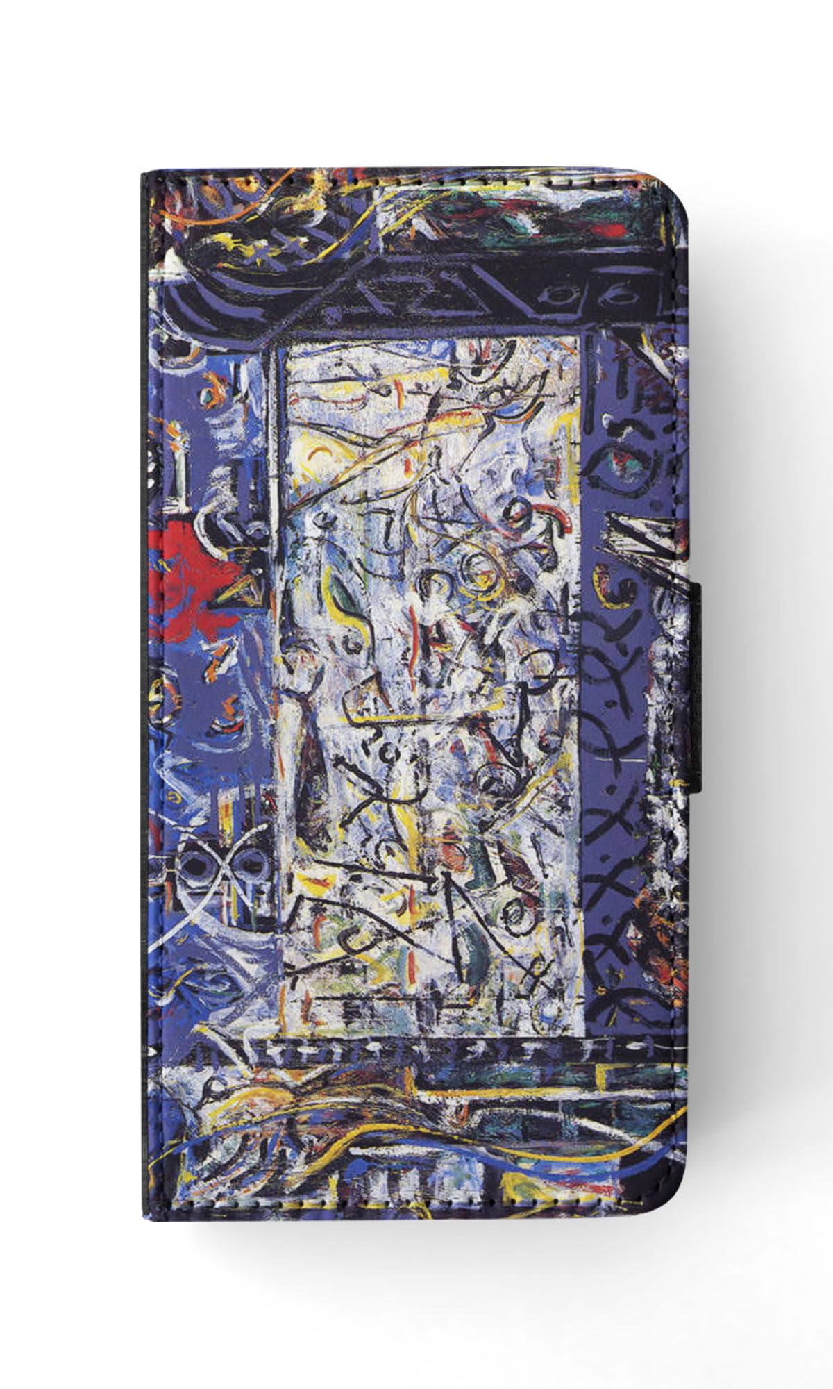 Jackson Pollock - Guardians of The Secret Art FLIP Wallet Phone CASE Cover for Apple iPhone 15