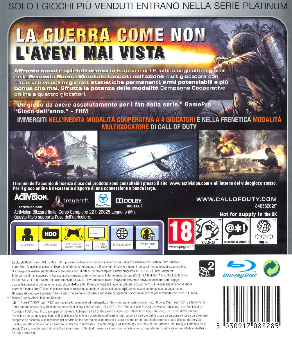 Call Of Duty: World At War