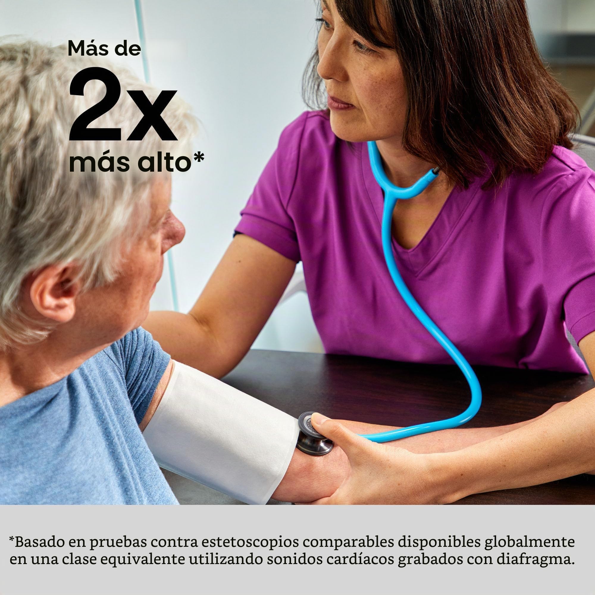 Fonendoscopio 3M™ Littmann® Classic III™ con grabado láser gratuito - Negro Negro mate 5803