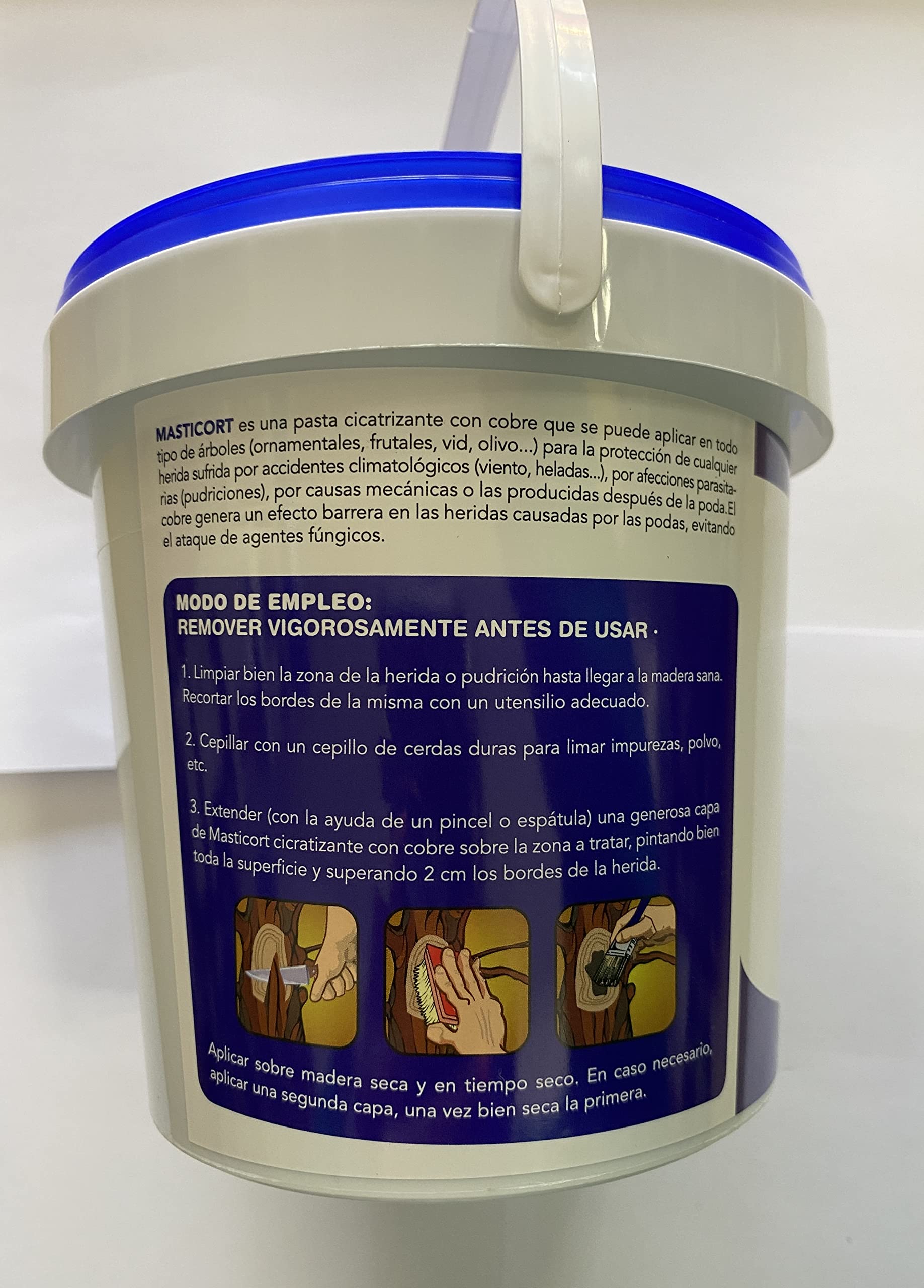 MASTICORT Pasta CICATRIZANTE con Cobre 1KG