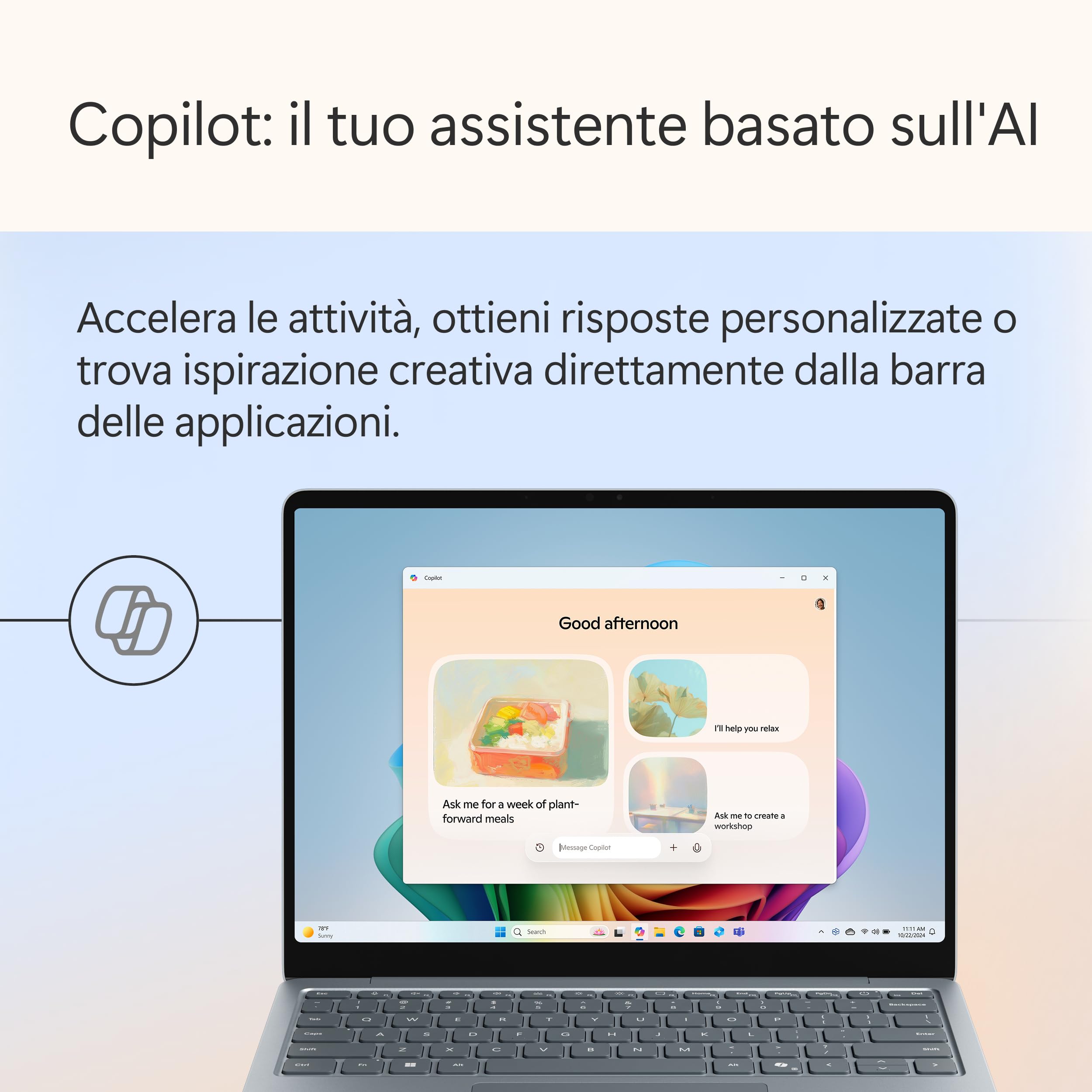 Microsoft Surface Laptop Copilot+ PC 13" LCD Touchscreen Snapdragon X Plus 16 GB RAM 512 GB Ultimo Modello Oceano