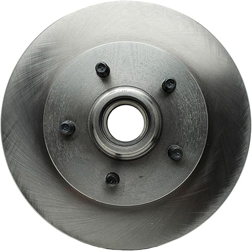 Miniatura 2 de ACDelco 18A503A Advantage, rotor de disco de freno delantero sin recubrimiento y unidad de eje