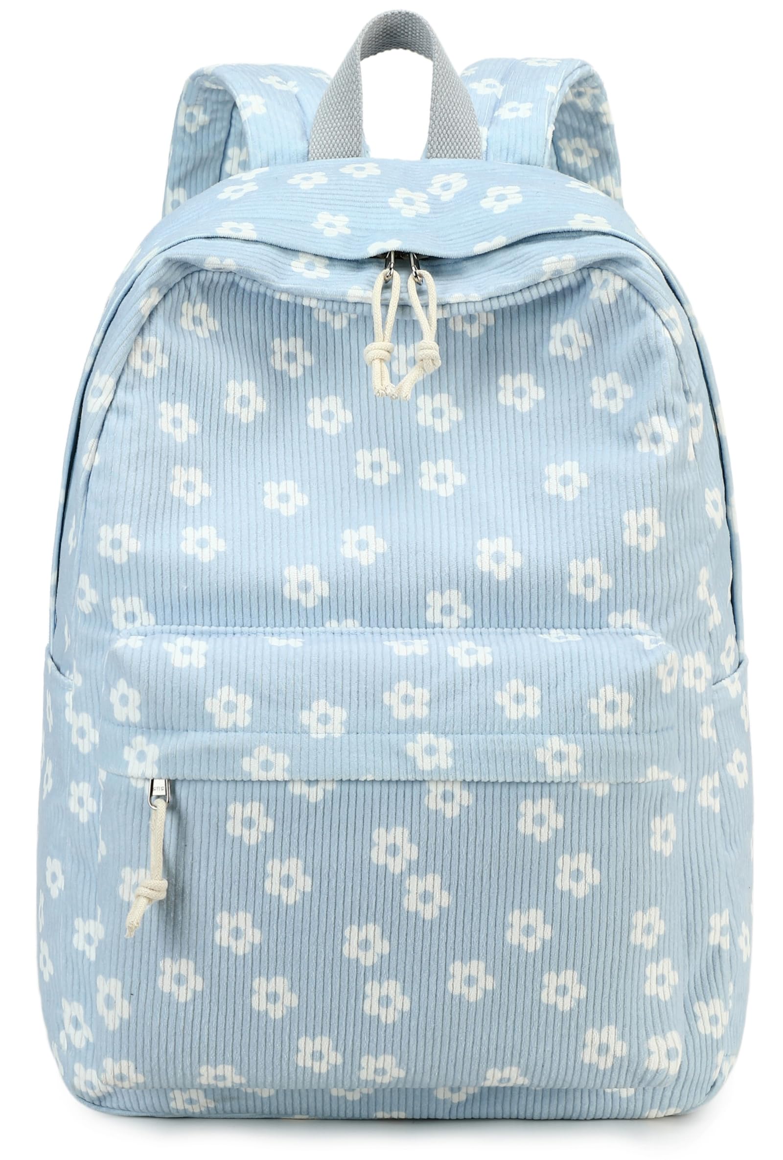 Bluboon School Backpack for Teen Girls Bookbags Elementary High School Corduroy Laptop Bags Women Travel Daypacks