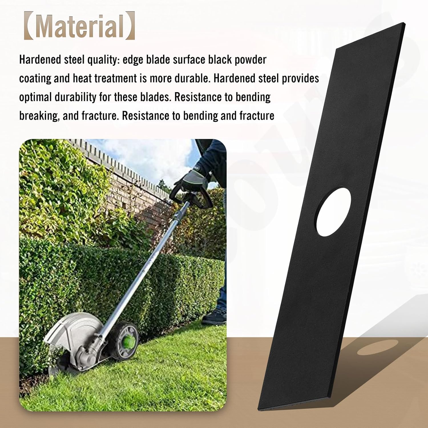 375-301 Edger Blades 8”x 2” Compatible with Echo Husqvarna Ryobi 613223 578392802 720237001 601002454 69601552631 69601552632